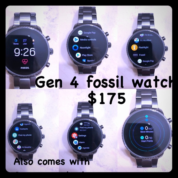 heart points fossil watch